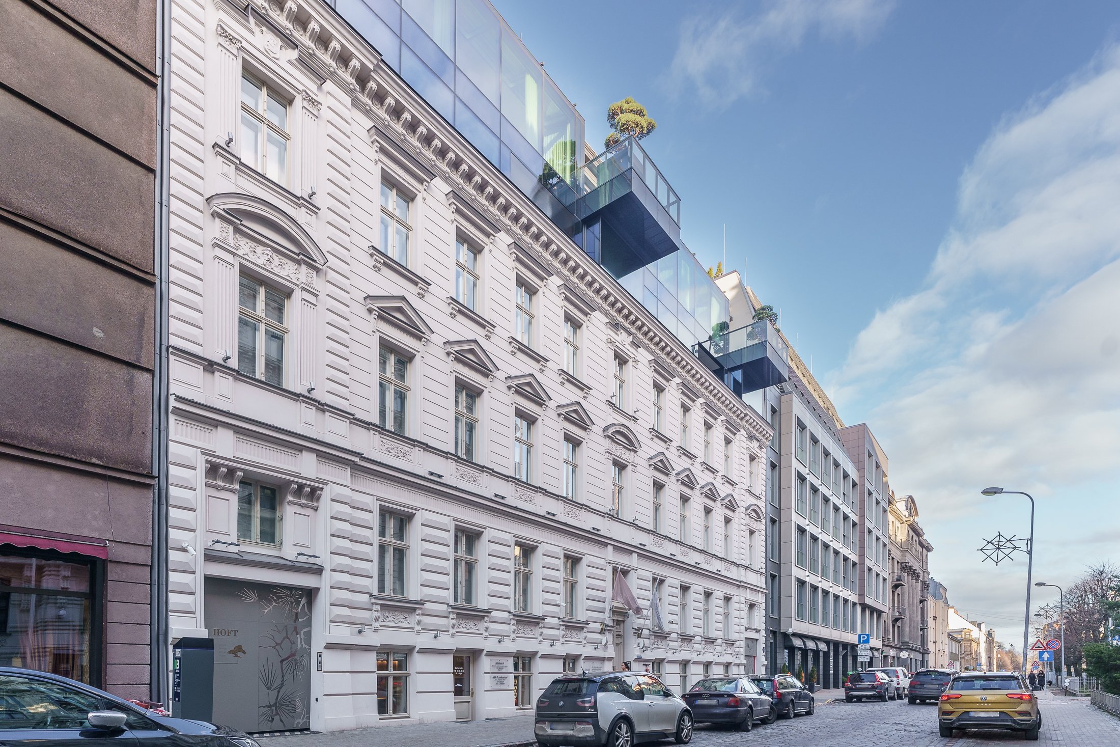 Penthouse dzīvoklis projektā HOFT