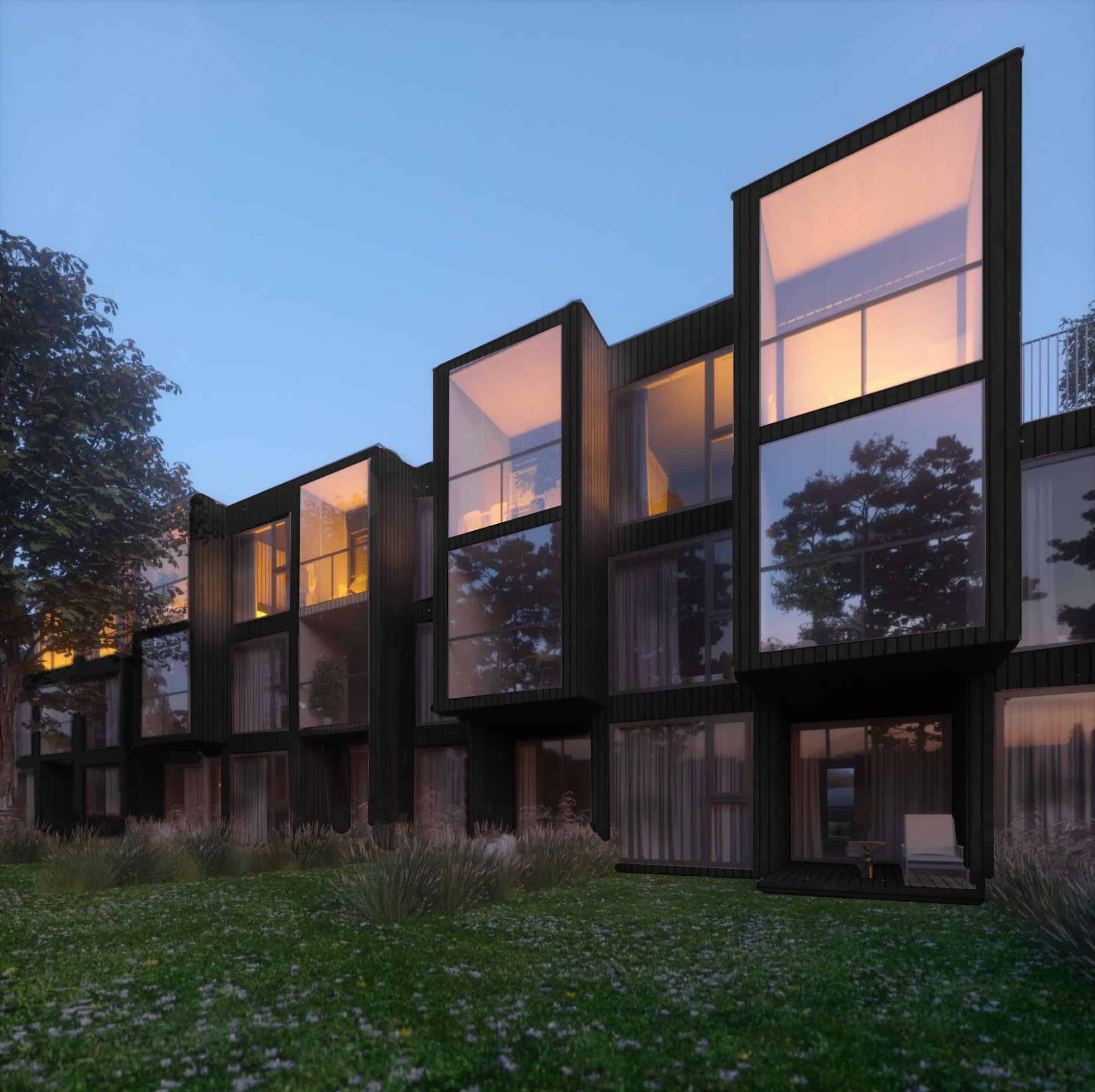 Dizaina dzīvokļi ar privātmājas sajūtu pie pašas jūras