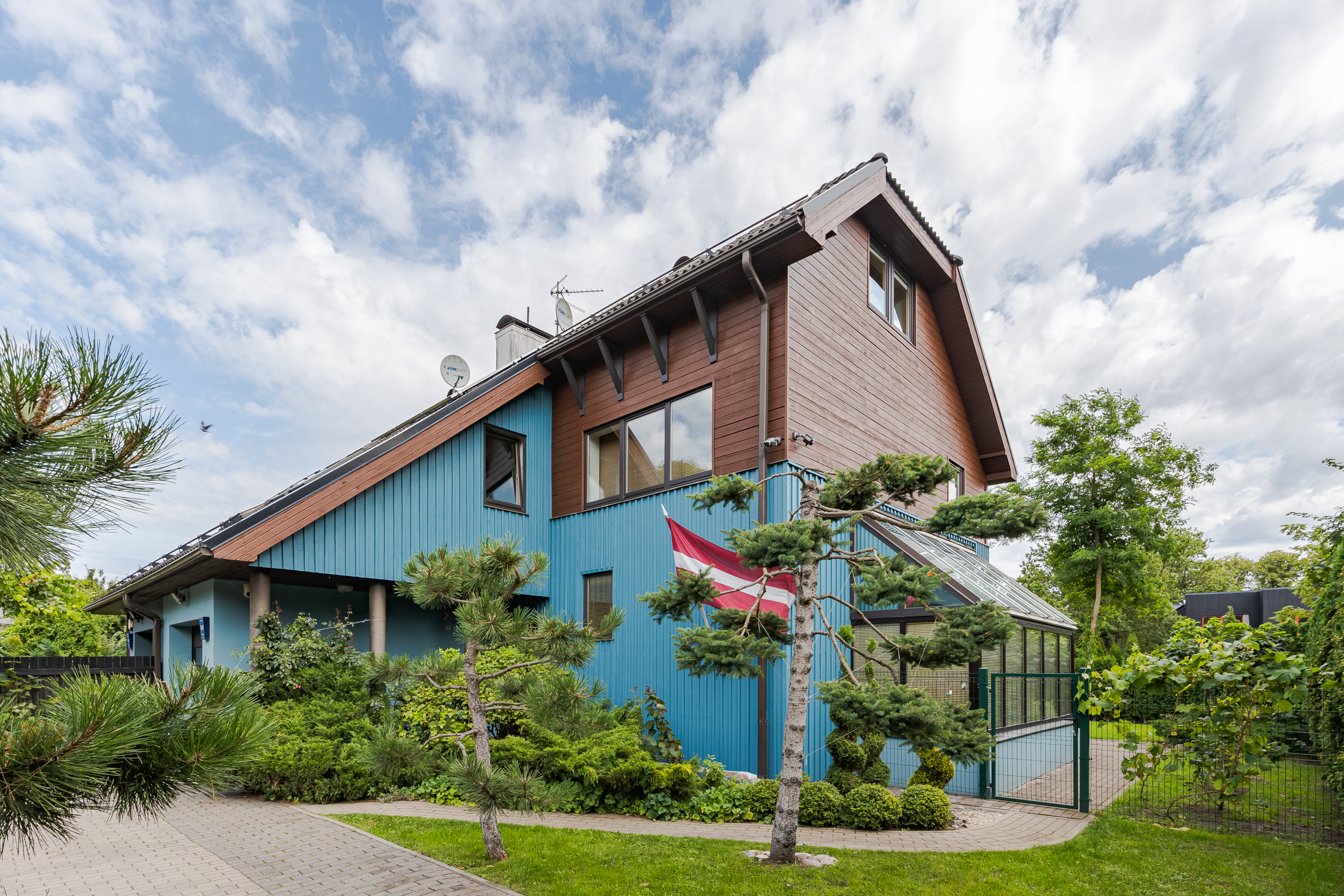  Plaša privātmāja unikālā vietā